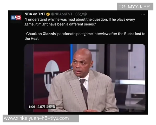 巴克利力挺字母哥反对离队言论称雄鹿已尽全力争冠